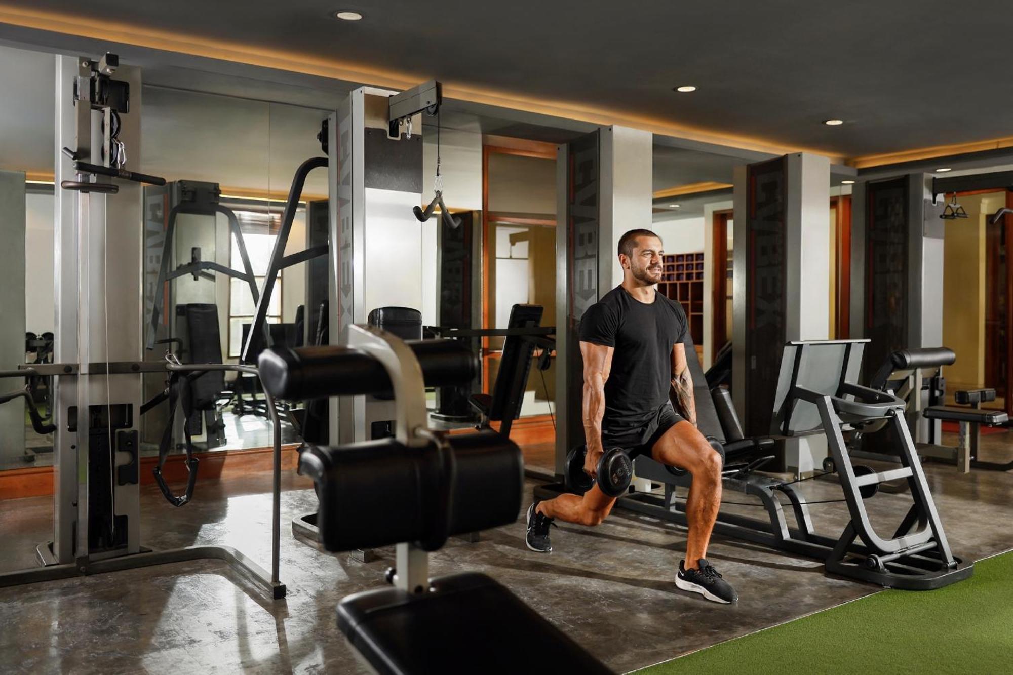 Nusa Dua Beach Hotel And Spa - Handwritten Collection Esterno foto The gym at the hotel