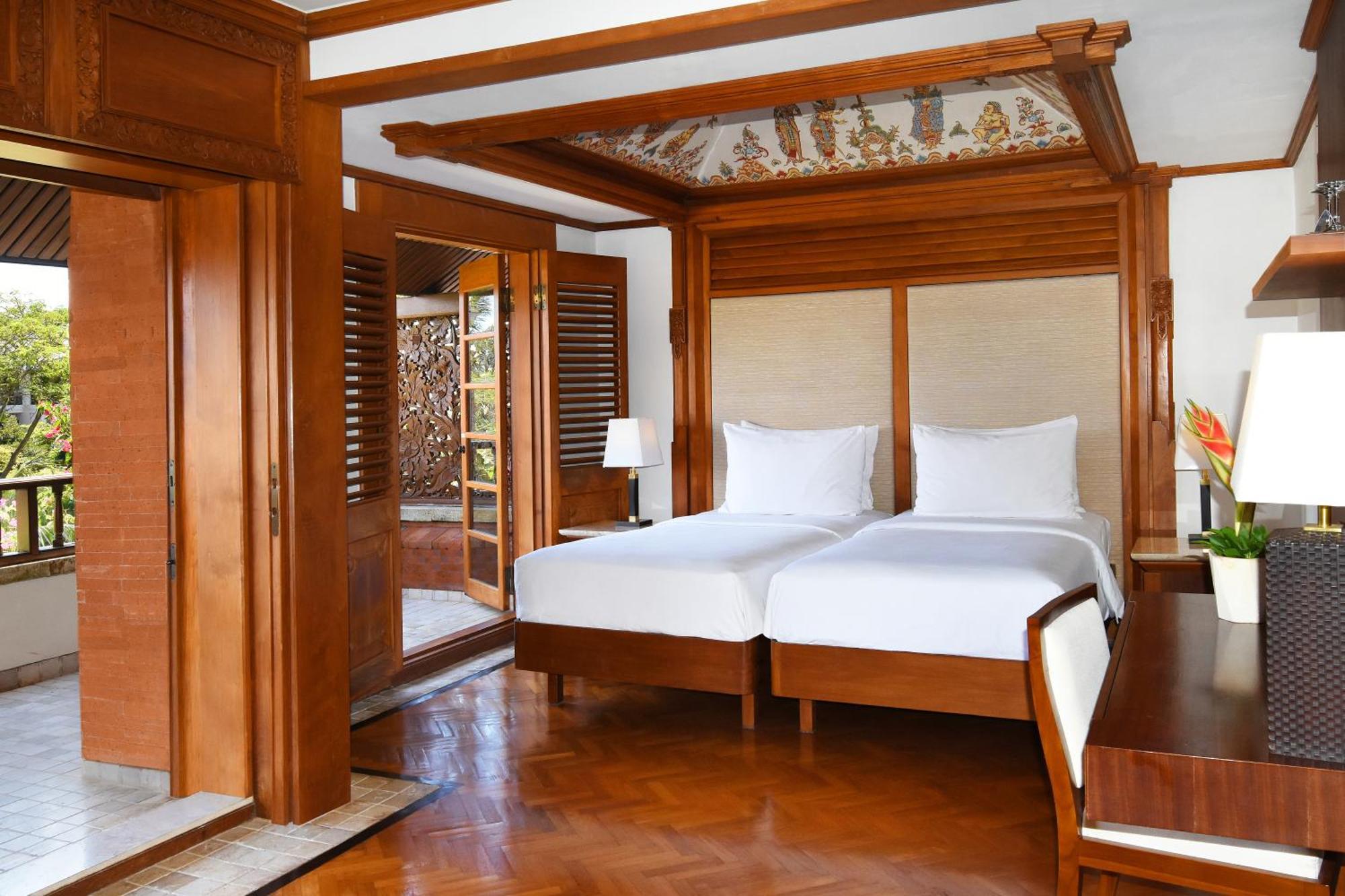 Nusa Dua Beach Hotel And Spa - Handwritten Collection Esterno foto A room at the hotel
